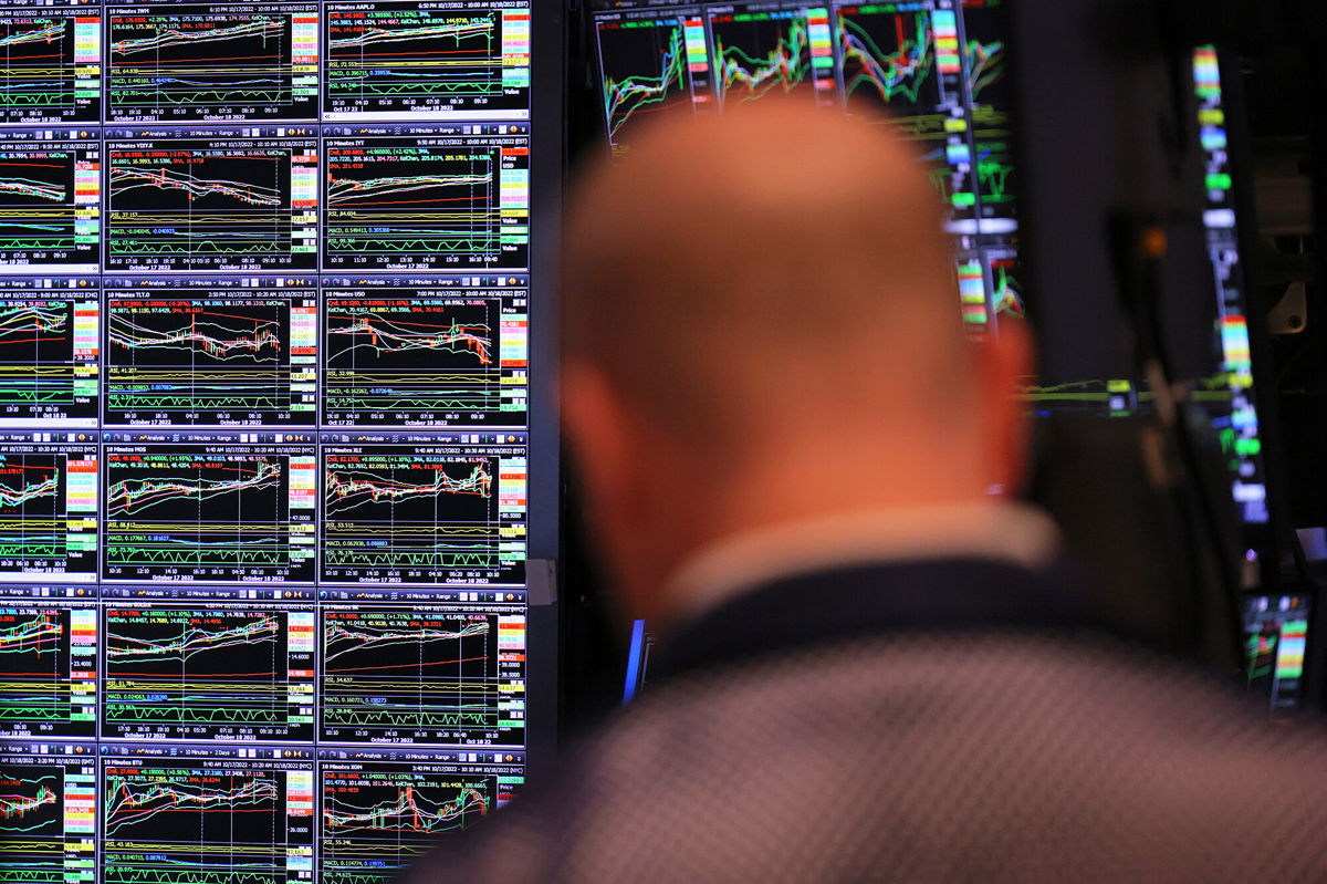 <i>Michael M. Santiago/Getty Images</i><br/>Stocks rose again October 25
