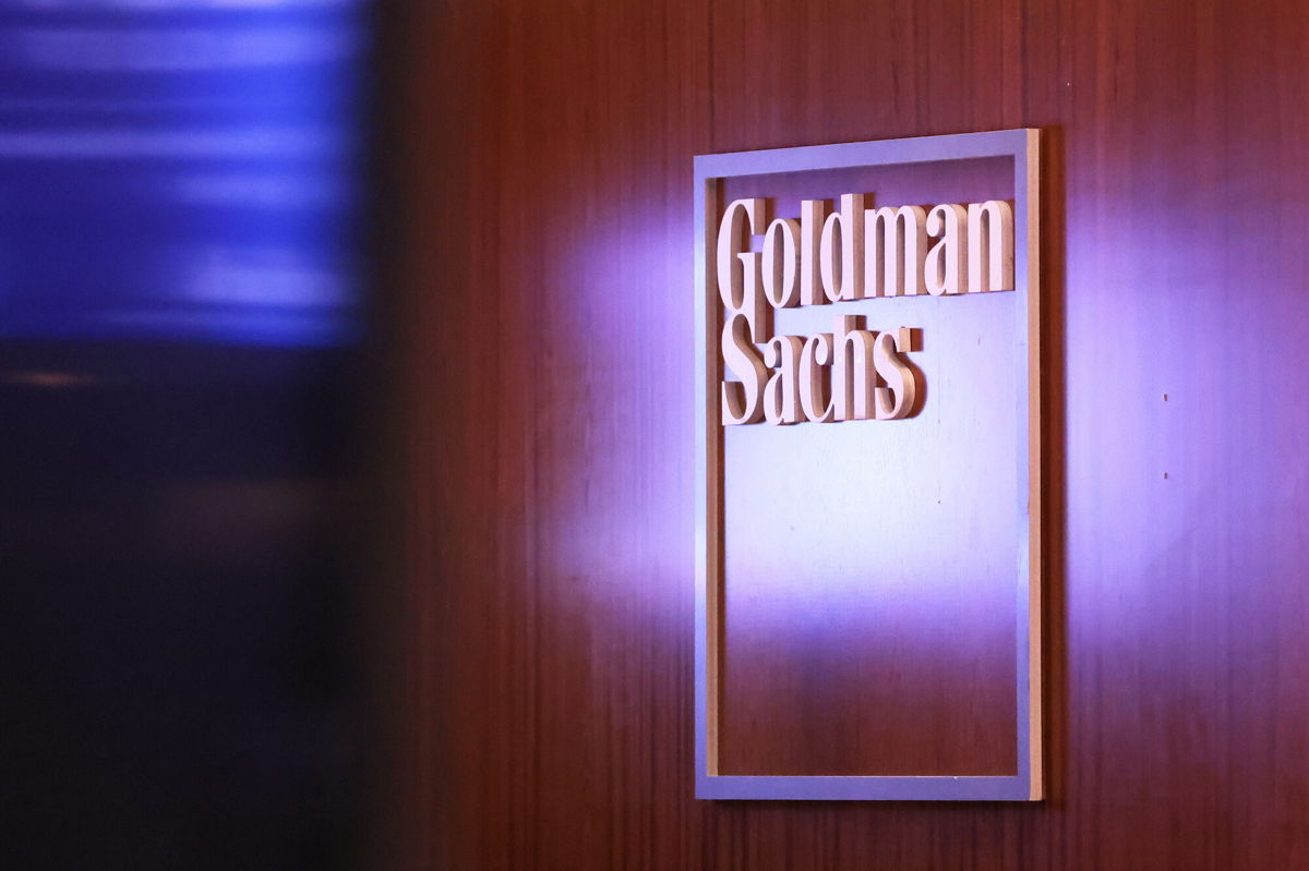 <i>Michael M. Santiago/Getty Images</i><br/>The Goldman Sachs logo is seen on September 13