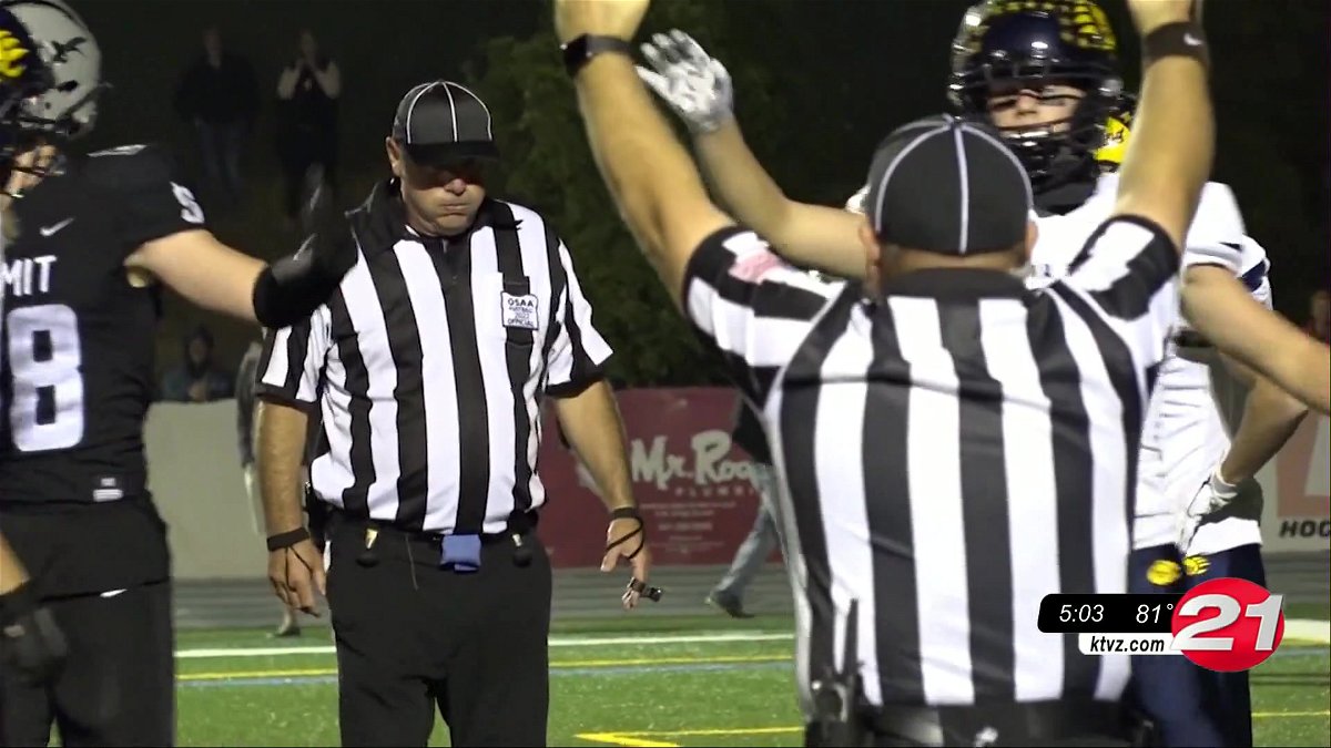 C. Oregon HS officiating shortage changing schedules, issue could continue for winter, spring seasons