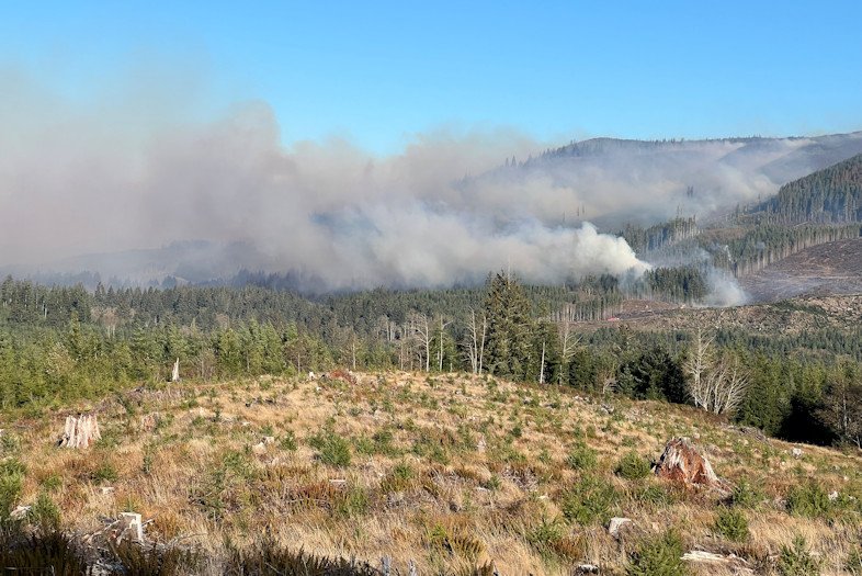Escaped burn piles, east winds fanned several Clatsop County fires