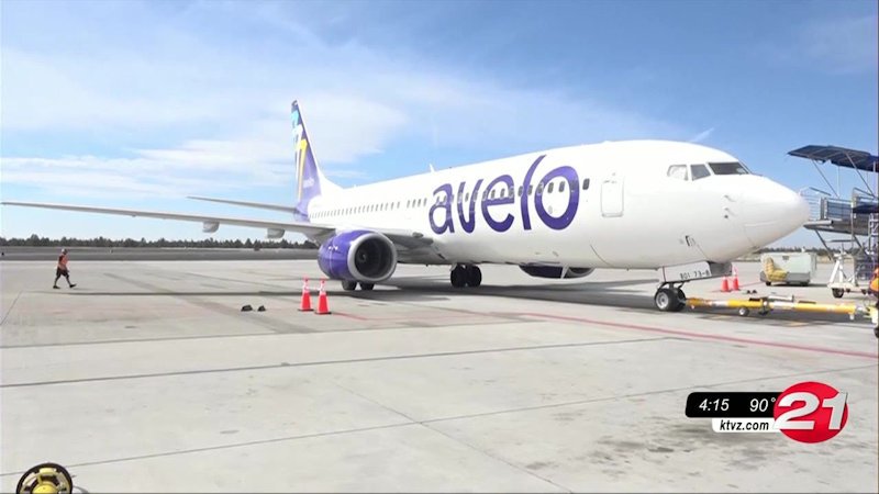 Avelo Airlines launches twice-a-week nonstop flights between Redmond and Palm Springs