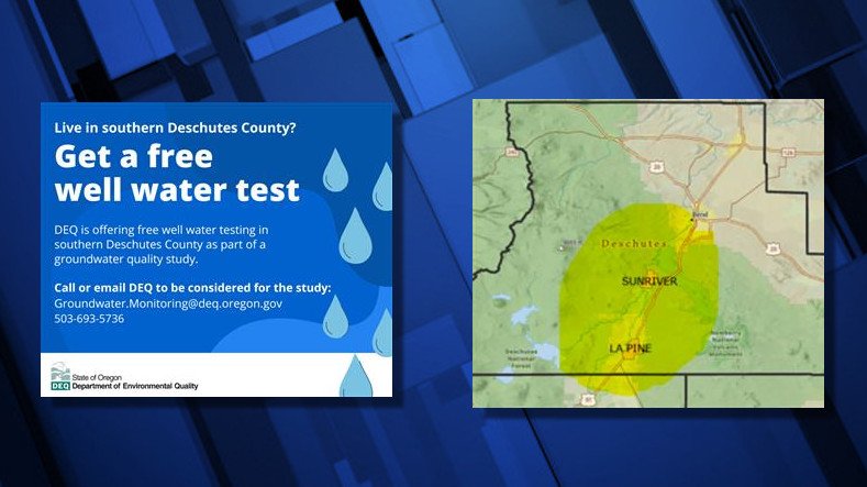 Oregon DEQ offering free water well testing to dozens of S. Deschutes County property owners