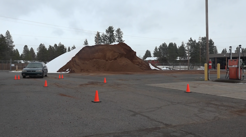 ‘Drive With a Deputy’: La Pine HS students learn lessons, tips on road safety, preparedness from DCSO