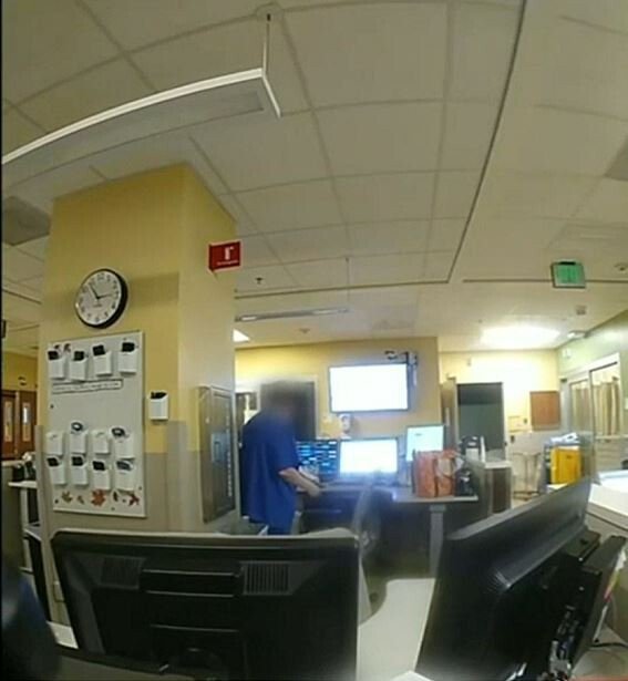 <i>Washington County Sheriff/KPTV</i><br/>The Washington County Sheriff's Office has released graphic body cam footage following an altercation between a 27-year-old man and a deputy at a Hillsboro hospital.