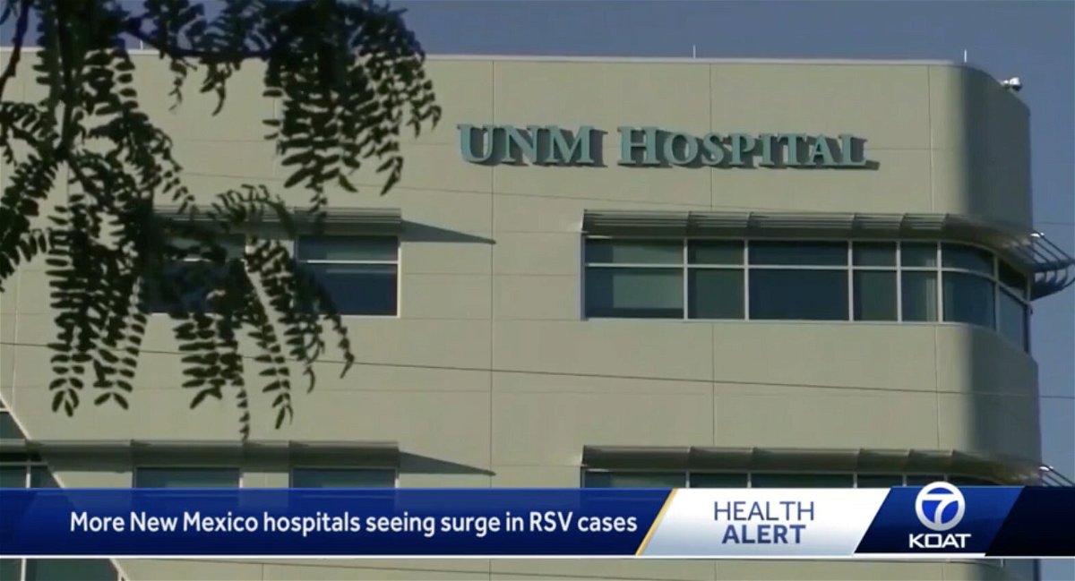 <i>KOAT</i><br/>More New Mexico hospitals are seeing a jump in respiratory syncytial virus cases among children. Staff at the University of New Mexico Hospital spoke out about the trend during a virtual press conference last week.