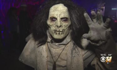 A homeowner in Frisco has take Halloween to a whole new level by building and staffing a first rate haunted house.