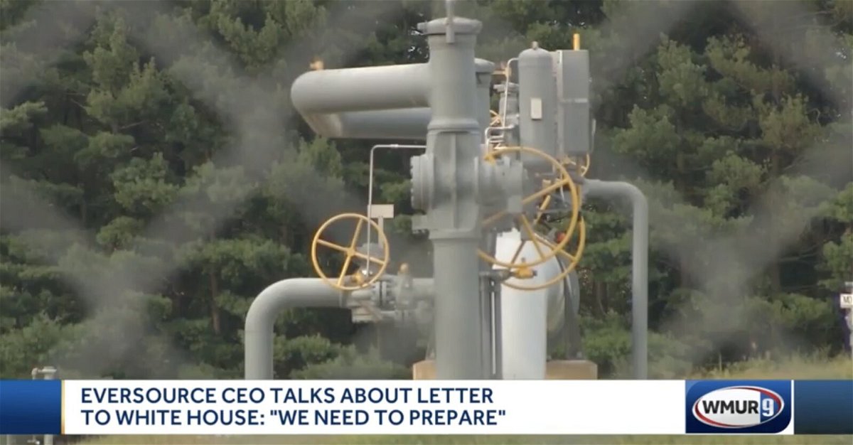 <i>WMUR</i><br/>The CEO of utility Eversource said Monday he wrote a letter to President Joe Biden because he has serious concerns about New England's ability to weather a harsh winter.