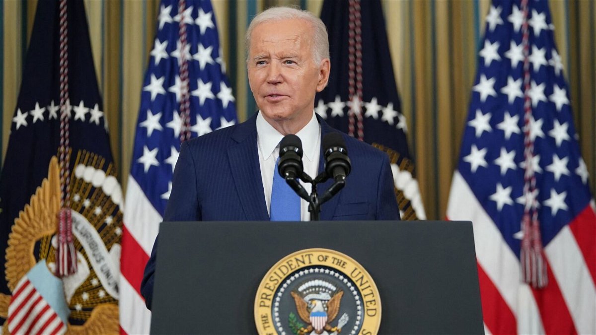 <i>Mandel Ngan/AFP/Getty Images</i><br/>President Joe Biden speaks at a White House news conference on November 9.