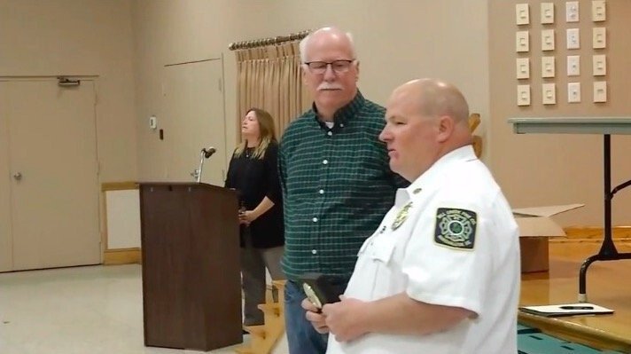 <i>WPVI</i><br/>A Delaware firefighter had the chance to thank his fellow firefighters and first responders for saving his life this past summer.
