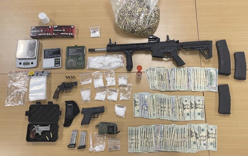 Methamphetamine, stolen gun, cash seized in NE Bend raid, arrest of alleged drug trafficker