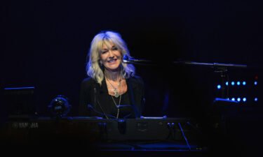 Christine McVie of Fleetwood Mac performs at the Paramount Theatre on July 27
