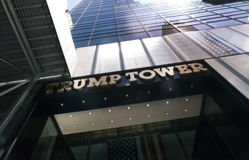Judge Juan Merchan reprimanded lawyers for the Trump Corporation for late night filings. Pictured is the Trump Tower