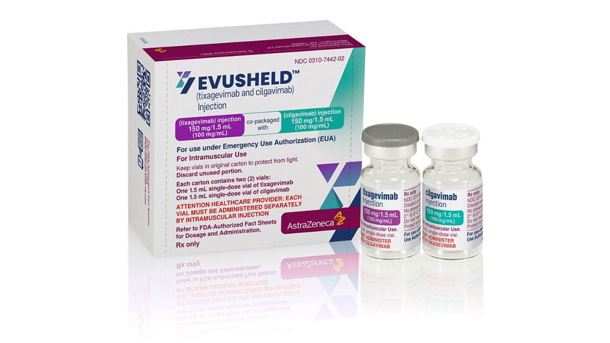 <i>AstraZeneca</i><br/>The medicine is called Evusheld
