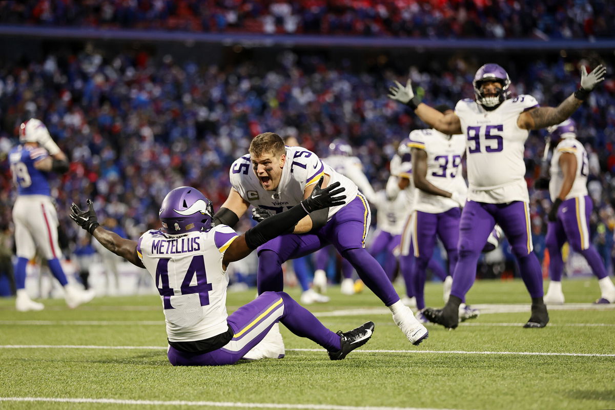 <i>Isaiah Vazquez/Getty Images</i><br/>The Minnesota Vikings defeated the Buffalo Bills 33-30 on Sunday