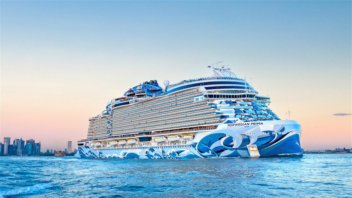 <i>Norwegian Cruise Line</i><br/>Norwegian Prima is the winner for the best new cruise ship of 2022 in the Ocean category.