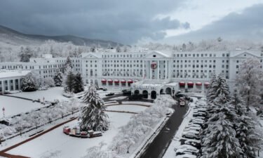 A white Christmas at The Greenbrier certainly would be nice.
