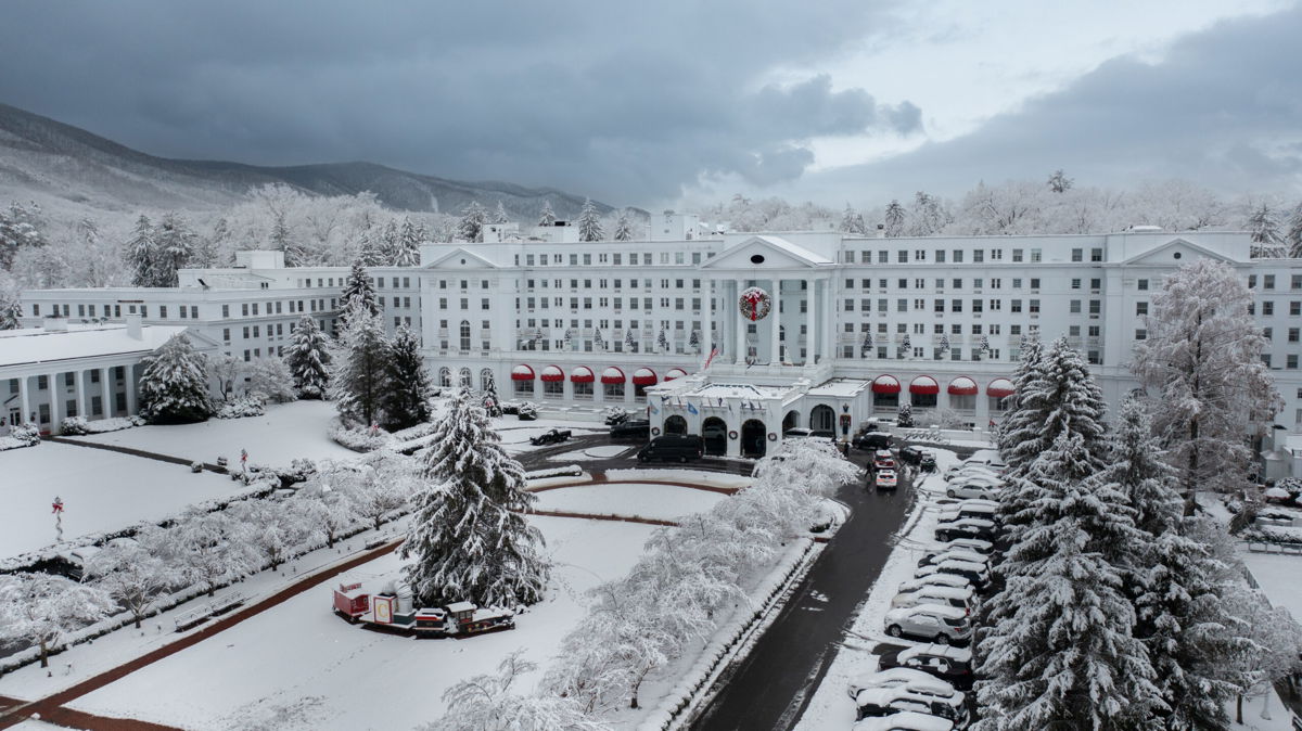 <i>The Greenbrier</i><br/>A white Christmas at The Greenbrier certainly would be nice.