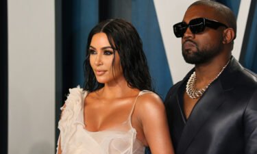 Kim Kardashian and the musician formerly known as Kanye West