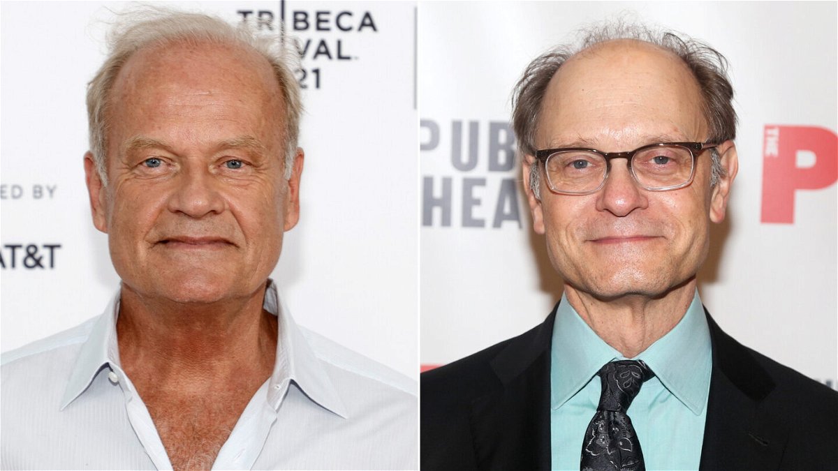 <i>Getty</i><br/>Kelsey Grammer (left) and David Hyde Pierce are seen here in a split image.