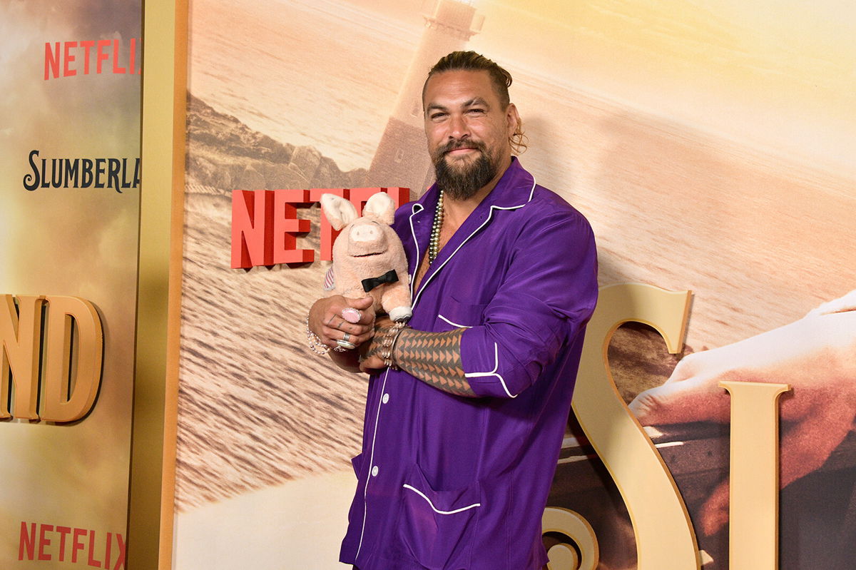 <i>Araya Doheny/WireImage/Getty Images</i><br/>Jason Momoa attends the Los Angeles Premiere of Netflix's 