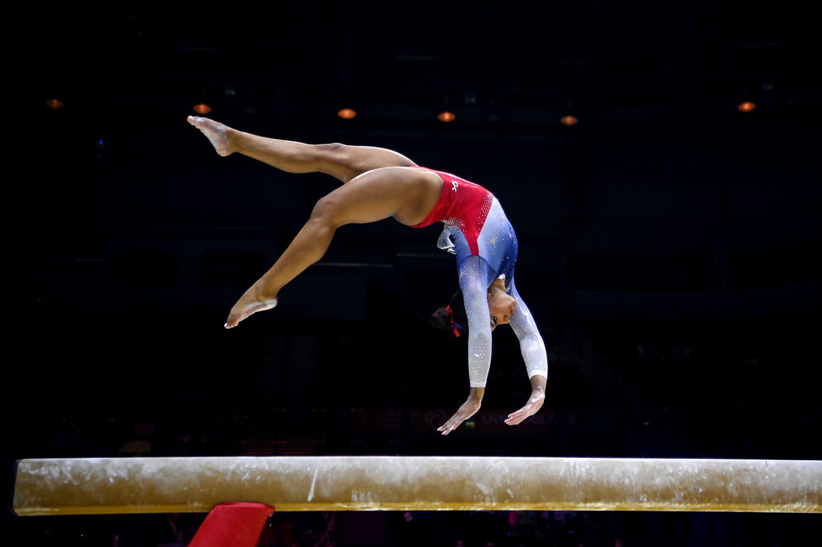 <i>Laurence Griffiths/Getty Images</i><br/>Jordan Chiles took center stage as the star of Team USA.