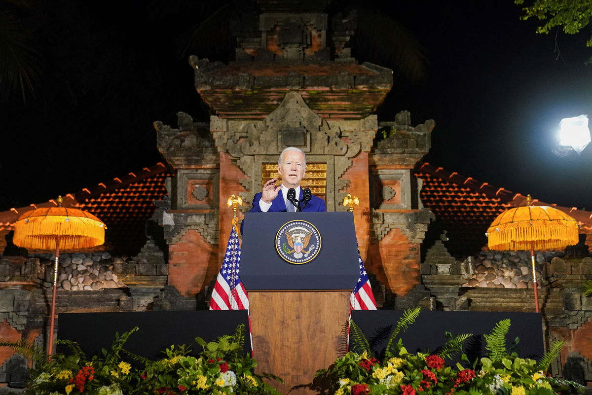 <i>Kevin Lamarque/Reuters</i><br/>President Joe Biden