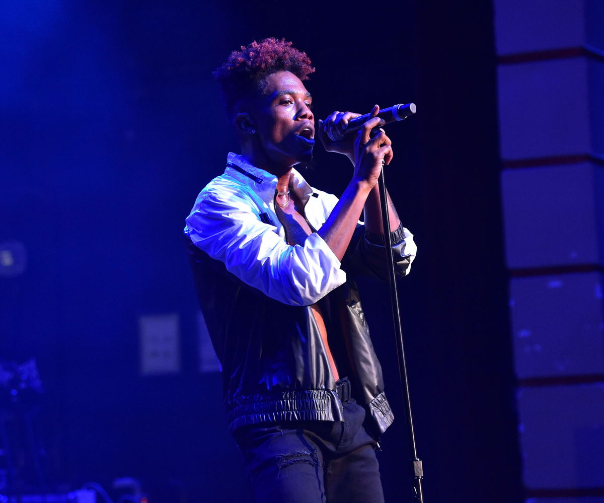 <i>Prince Williams/WireImage/Getty Images</i><br/>B. Smyth performs at V103 Soul Session at The Buckhead Theater on September 27
