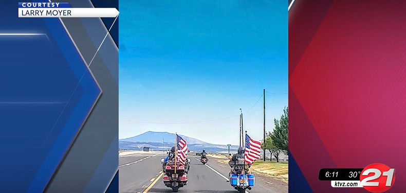 Central Oregon veteran motorcyclists give back with gift cards to those in need – KTVZ