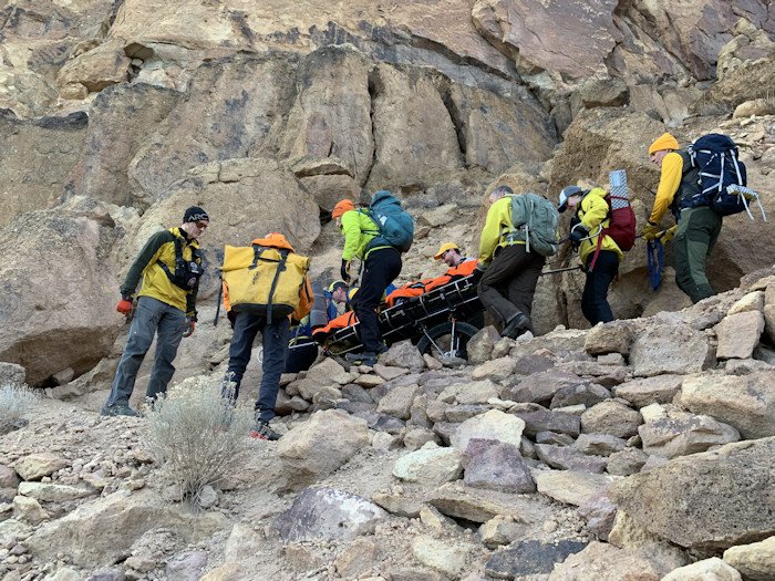 Deschutes County SO Search and Rescue comes to aid of fallen, injured Smith Rock hiker
