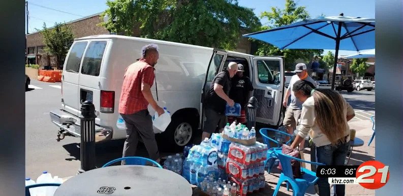 Organizations such as the Central Oregon Black Leadership Assembly have brought water to Warm Springs amid outages, boil-water notices