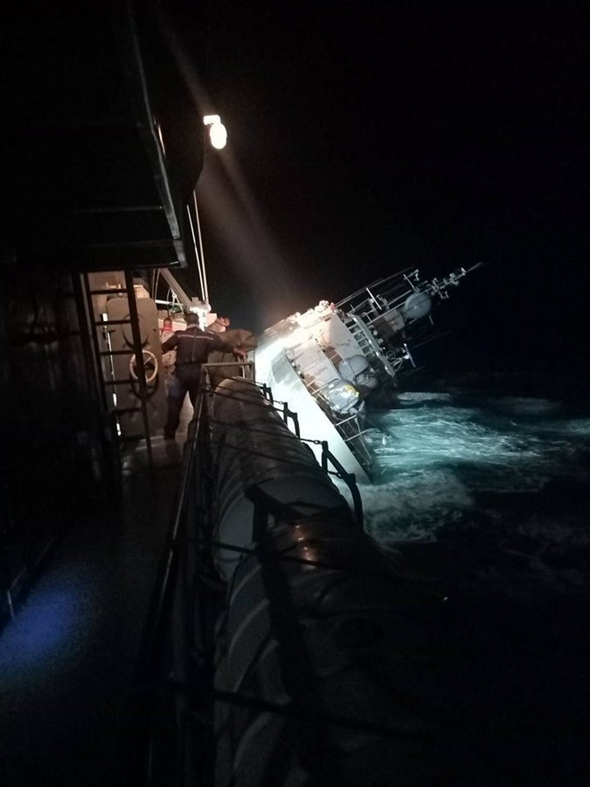 <i>Royal Thai Navy</i><br/>Thai naval officials said there were not enough life jackets for everyone aboard a warship that sank early Monday in severe weather in the Gulf of Thailand with the loss of at least six lives.