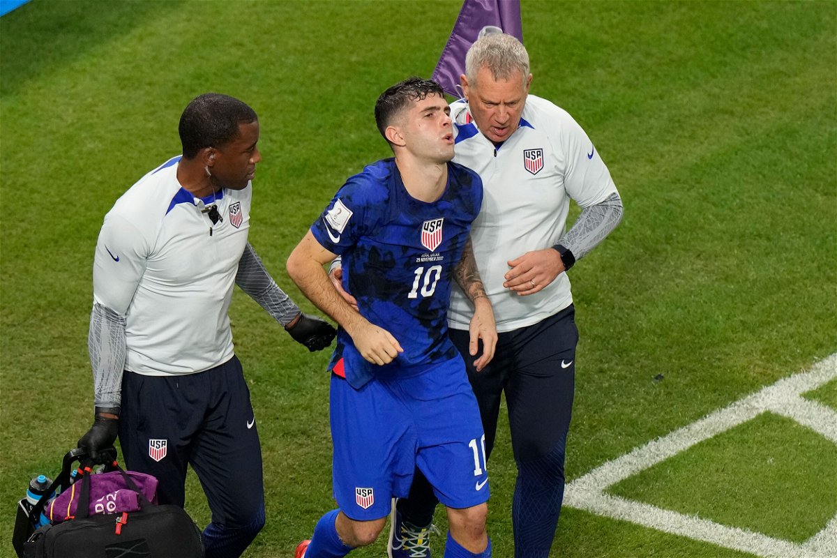 <i>Luca Bruno/AP</i><br/>US Men's National Team star player Christian Pulisic is looking likely to play in the team's round of 16 World Cup clash against the Netherlands on December 3. Pulisic