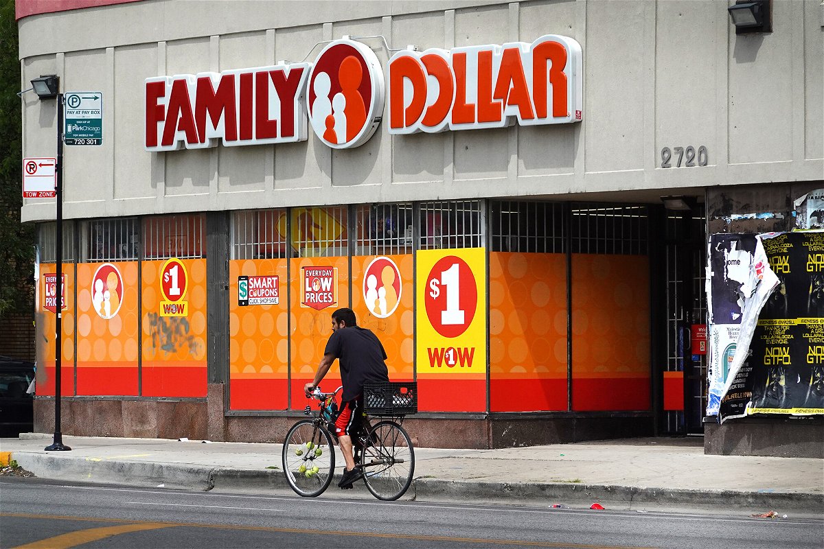 <i>Scott Olson/Getty Images</i><br/>Family Dollar hopes lowering prices will help win back customers on tight budgets. Pictured a Family Dollar store on August 02