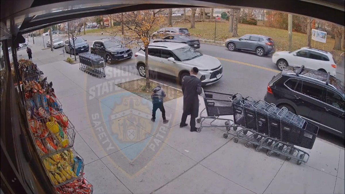 <i>Staten Island Shomrim Safety Patrol</i><br/>Video released by the Staten Island Shomrim Safety Patrol shows the boy reacting during the incident.