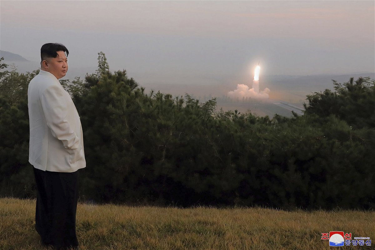 <i>Korean Central News Agency/Korea News Service/AP/File</i><br/>Kim Jong Un inspects a missile test in a photo provided by the North Korean government and said to have been taken sometime between Sept. 25 and Oct. 9.