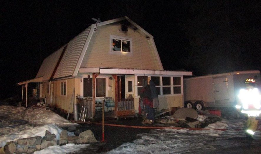 Fire early Friday damaged second floor, attic of La Pine home