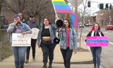 LGBTQ advocates protested in St. Louis and Jefferson City over proposed legislation they say targets that specific demographic.