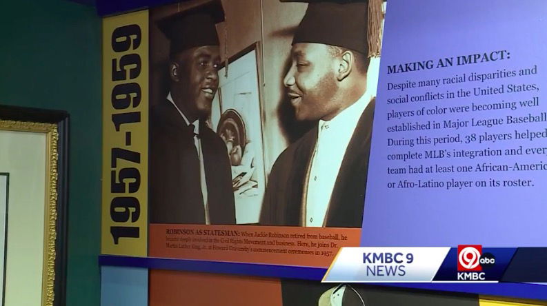 <i>KMBC</i><br/>Jackie Robinson and Dr. King together - a groundbreaking athlete and a leader of the United States civil rights movement