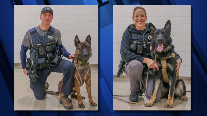 Two new Bend PD K-9s 110