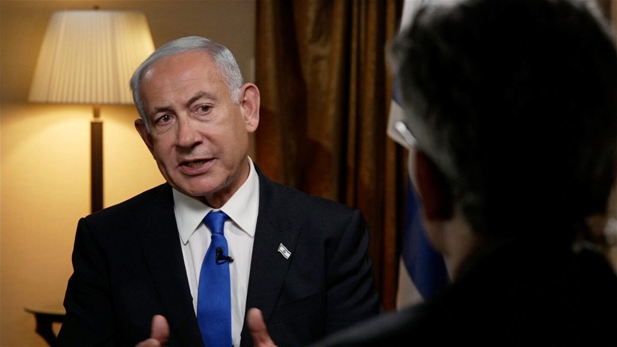 <i>CNN</i><br/>Israel's Prime Minister Benjamin Netanyahu spoke to CNN in an interview on January 31.