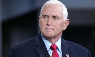 Former Vice President Mike Pence visits "Fox & Friends" at Fox News Channel studios on November 16