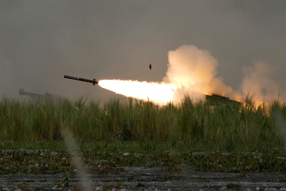 <i>Aaron Favila/AP</i><br/>Australia will purchase US-made HIMARS missile systems. The rocket system is pictured here during annual combat drills between the Philippine Marine Corps and US Marine Corps in Capas