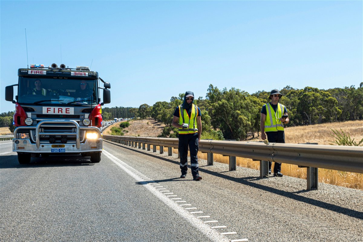 <i>Department of Fire and Emergency Services/AP</i><br/>State authorities in Western Australia are searching for a tiny radioactive capsule believed to have fallen of a truck.