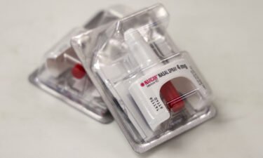 The two doses of Narcan which can be given for a opioid overdose in an emergency situation. A number of branches in the Chicago Public Library system have Narcan available.