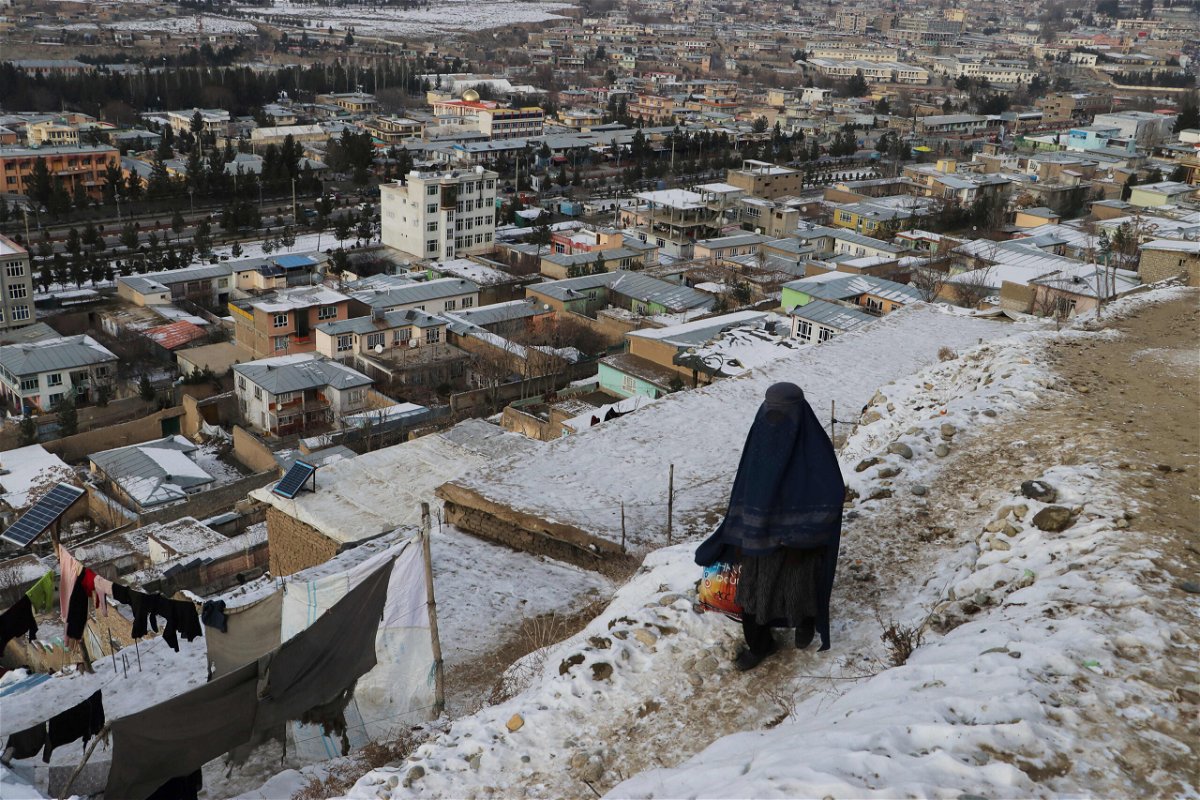 <i>Omer Abrar/AFP/Getty Images</i><br/>Freezing temperatures swept Afghanistan's Badakhshan province on January 18.
