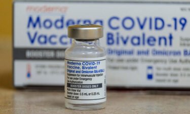 FDA vaccine advisers are 'disappointed' and 'angry' that early data about the new Covid-19 booster shot wasn't presented for review last year. This photo shows a vial of the Moderna Covid-19 vaccine