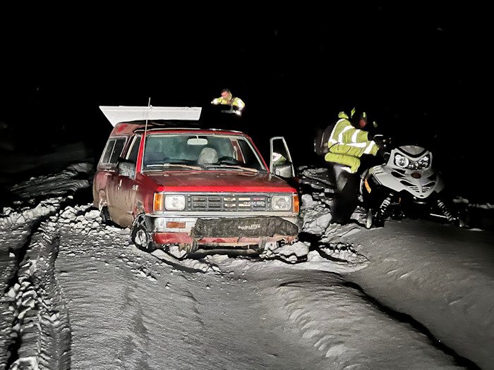 Crook County Sheriff's Office Search and Rescue helped stranded motorists twice Sunday, one in the Frog Lake area