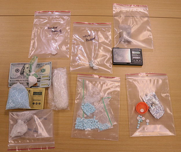 DCSO Street Crimes Unit displays drugs, other items 
