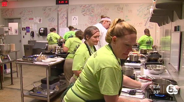 <i>WEWS</i><br/>Women serving jail time here in Cleveland are ditching the inmate stigma and “Chopping for Change” through a culinary arts program at Lutheran Metropolitan Ministries (LMM).