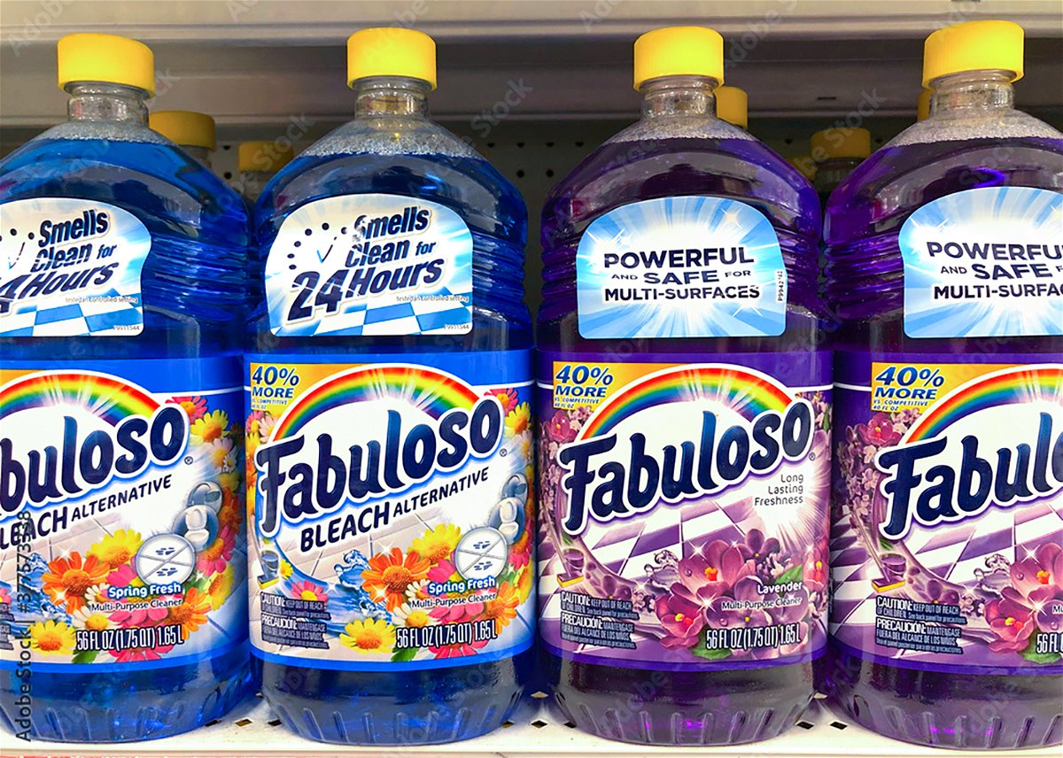 <i>sheilaf2002/Adobe Stock</i><br/>Some scents of Fabuloso cleaner are being recalled.